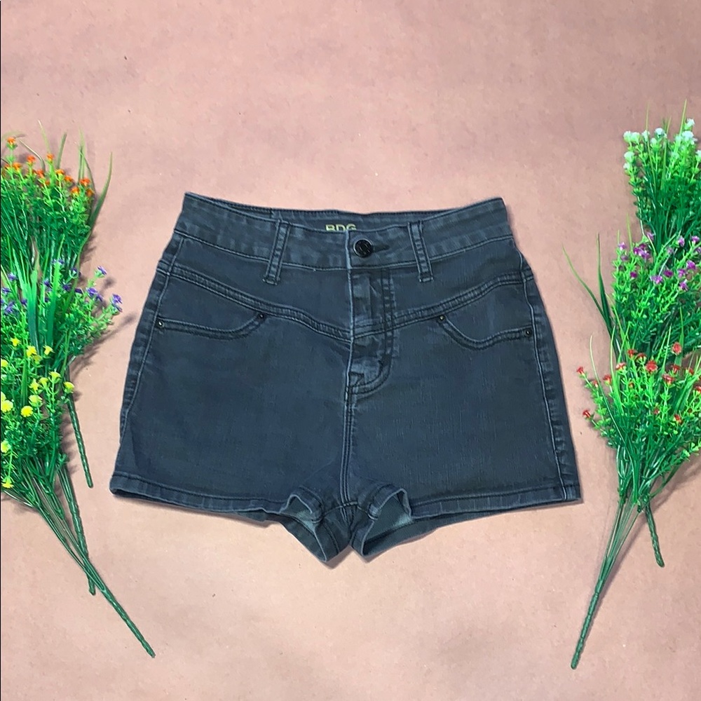 BDG Women's Dark Wash Jean Shorts